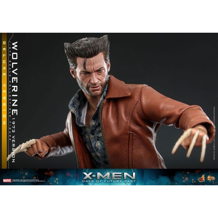 X-Men Days of Future Past Movie Masterpiece Action Figure 1/6 Wolverine (1973 Version) Deluxe Version 30 cm