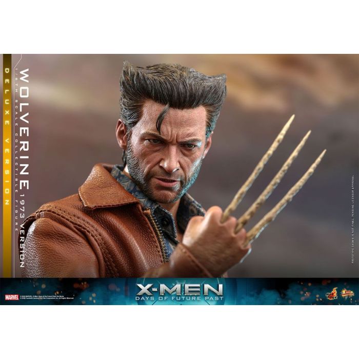 X-Men Days of Future Past Movie Masterpiece Action Figure 1/6 Wolverine (1973 Version) Deluxe Version 30 cm