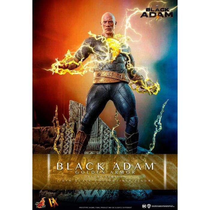 Black Adam DX Action Figure 1/6 Black Adam (Golden Armor) Deluxe Version 33 cm