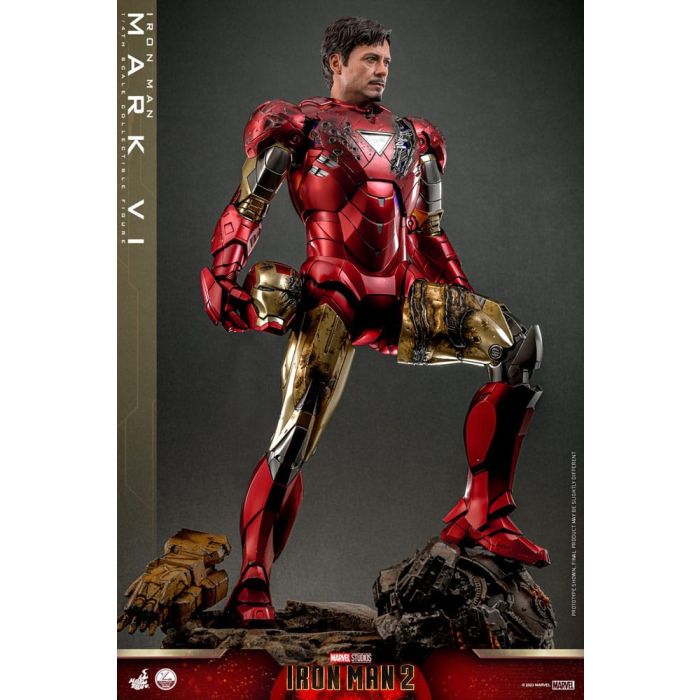 Iron Man 2 Action Figure 1/4 Iron Man Mark VI 48 cm