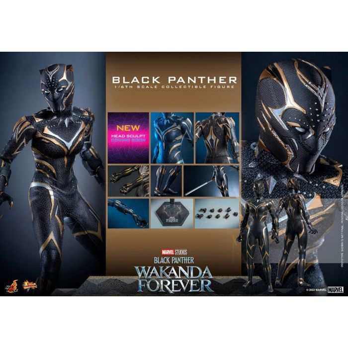 Black Panther 1:6 Scale Figure - Hot Toys - Black Panther Wakanda Forever