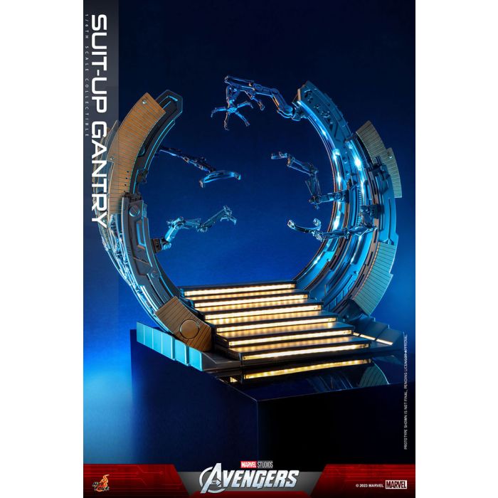 Marvel's The Avengers Accessories Collection Series Iron Man Suit-Up Gantry