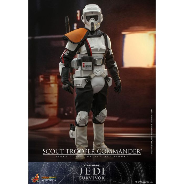 Star Wars: Jedi Survivor Videogame Masterpiece Action Figure 1/6 Scout Trooper Commander 30 cm