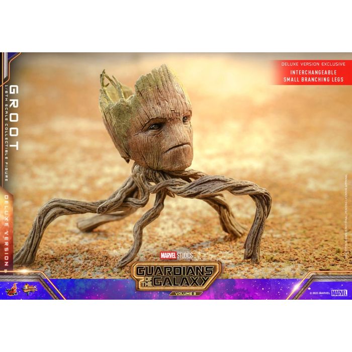 Guardians of the Galaxy Vol. 3 Movie Masterpiece Action Figure 1/6 Groot (Deluxe Version) 32 cm
