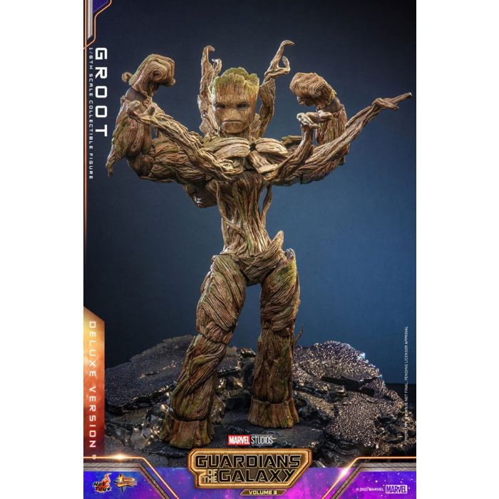 Guardians of the Galaxy Vol. 3 Movie Masterpiece Action Figure 1/6 Groot (Deluxe Version) 32 cm