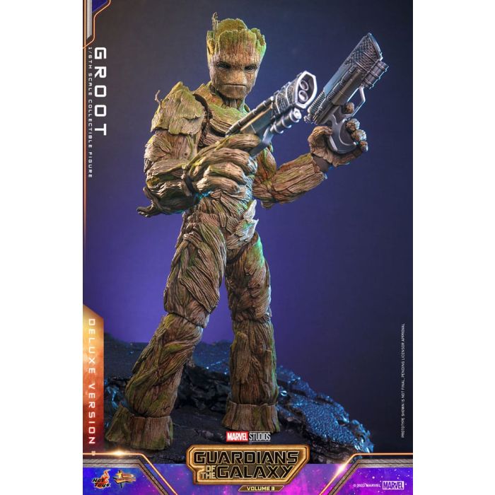 Guardians of the Galaxy Vol. 3 Movie Masterpiece Action Figure 1/6 Groot (Deluxe Version) 32 cm