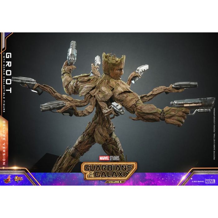 Guardians of the Galaxy Vol. 3 Movie Masterpiece Action Figure 1/6 Groot (Deluxe Version) 32 cm