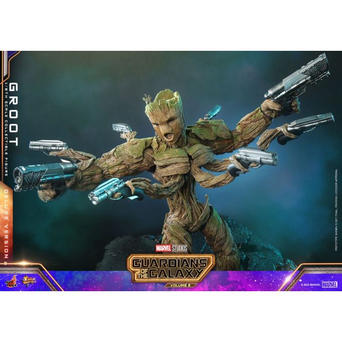 Guardians of the Galaxy Vol. 3 Movie Masterpiece Action Figure 1/6 Groot (Deluxe Version) 32 cm
