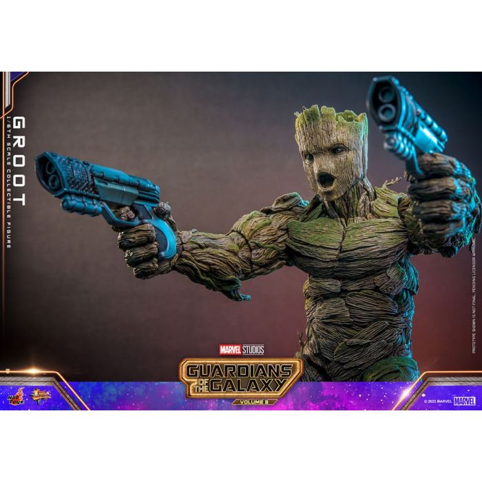 Guardians of the Galaxy Vol. 3 Movie Masterpiece Action Figure 1/6 Groot 32 cm