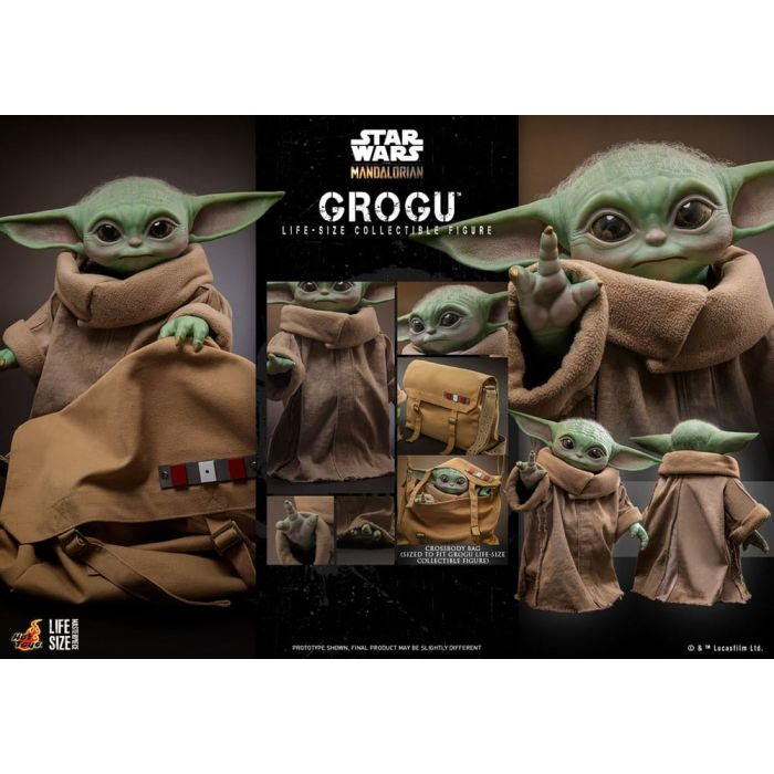 Star Wars: The Mandalorian Life-Size Masterpiece Actionfigur Grogu 37 cm