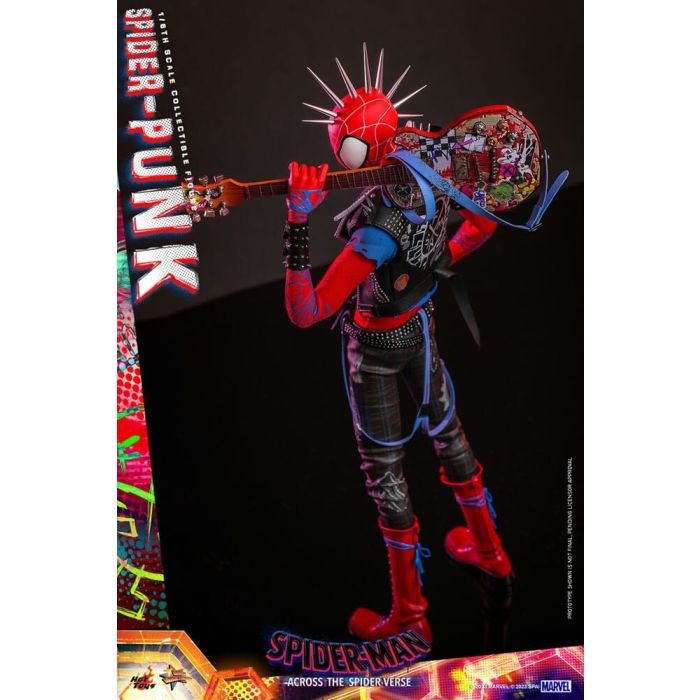 Spider-Man: Across the Spider-Verse Movie Masterpiece Action Figure 1/6 Spider-Punk 32 cm
