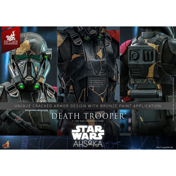Star Wars: Ahsoka Television Masterpiece Action Figure 1/6 Death Trooper Hot Toys Exclusive 31 cm
