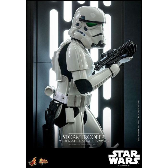 Star Wars Movie Masterpiece Action Figure 1/6 Stormtrooper with Death Star Environment 30 cm