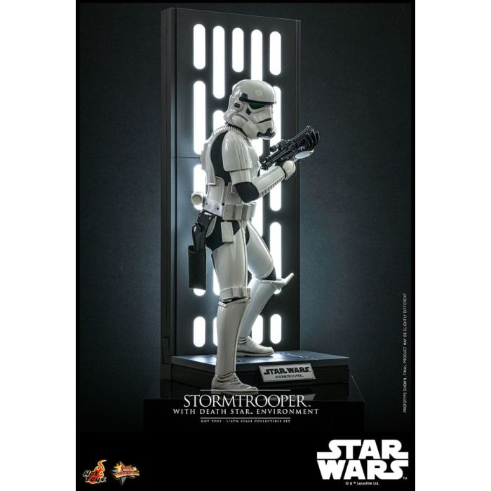 Star Wars Movie Masterpiece Action Figure 1/6 Stormtrooper with Death Star Environment 30 cm