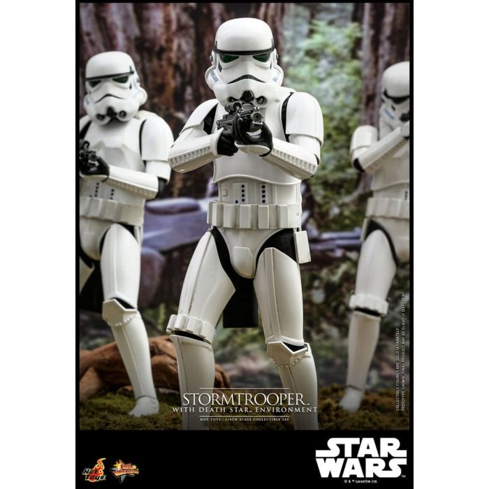 Star Wars Movie Masterpiece Action Figure 1/6 Stormtrooper with Death Star Environment 30 cm