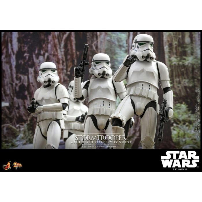 Star Wars Movie Masterpiece Action Figure 1/6 Stormtrooper with Death Star Environment 30 cm