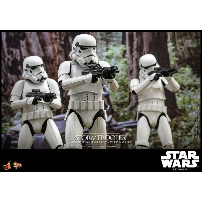 Star Wars Movie Masterpiece Action Figure 1/6 Stormtrooper with Death Star Environment 30 cm