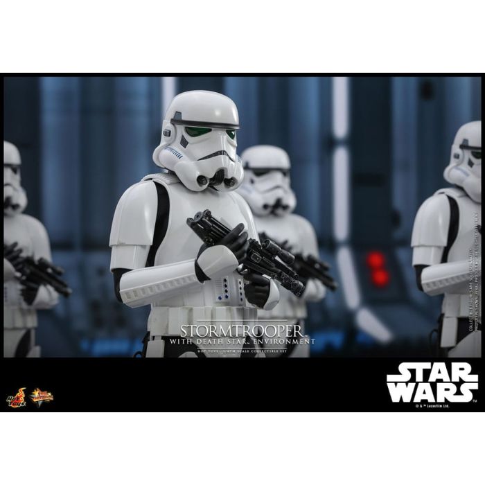 Star Wars Movie Masterpiece Action Figure 1/6 Stormtrooper with Death Star Environment 30 cm