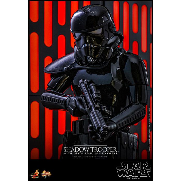 Star Wars Movie Masterpiece Action Figure 1/6 Shadow Trooper with Death Star Environment 30 cm