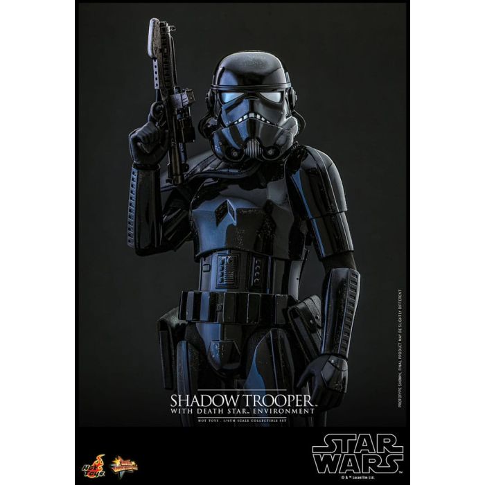 Star Wars Movie Masterpiece Action Figure 1/6 Shadow Trooper with Death Star Environment 30 cm