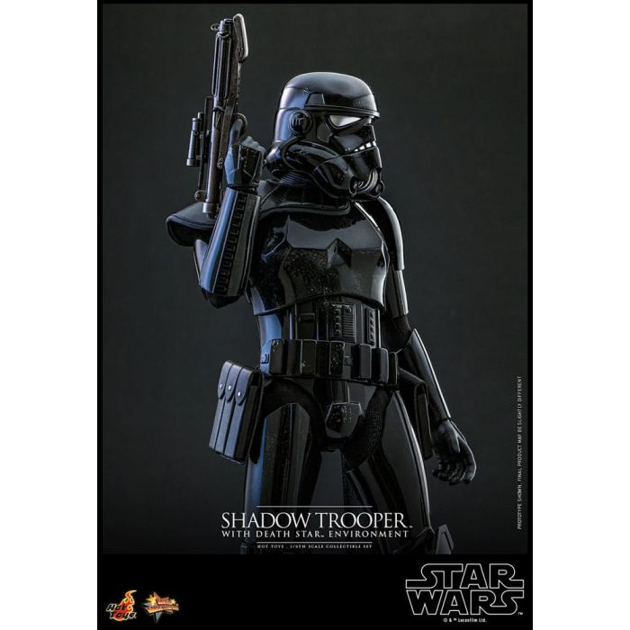Star Wars Movie Masterpiece Action Figure 1/6 Shadow Trooper with Death Star Environment 30 cm