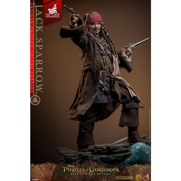 Jack Sparrow - Artisan Edition Deluxe Version - 1:6 Scale Figure - Hot Toys - Pirates of the Caribbean: Dead Men Tell No Tales