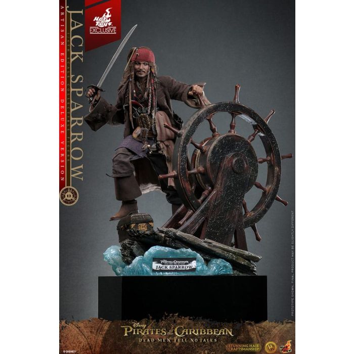 Jack Sparrow - Artisan Edition Deluxe Version - 1:6 Scale Figure - Hot Toys - Pirates of the Caribbean: Dead Men Tell No Tales