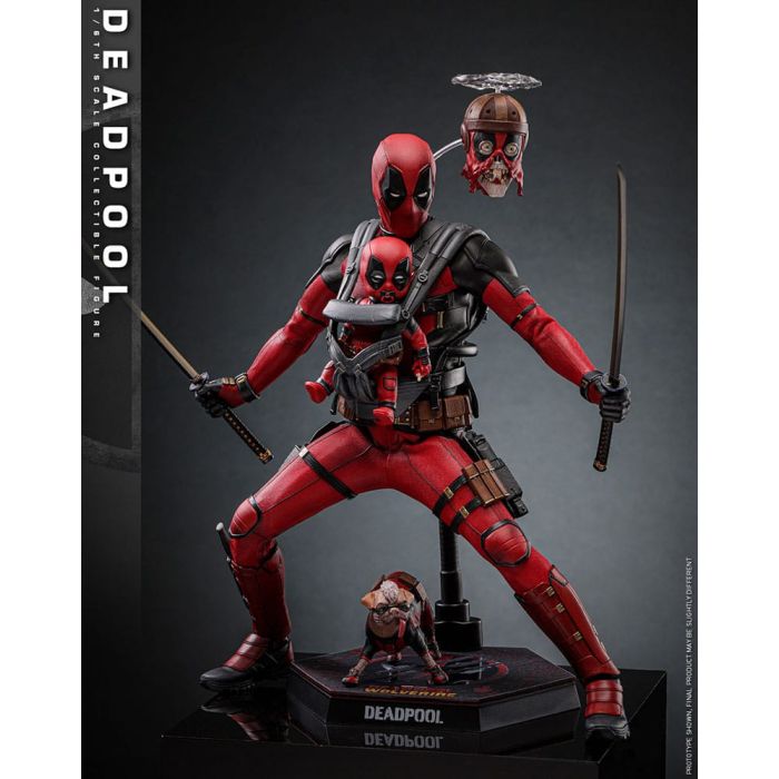 Deadpool 1:6 Scale Figure - Hot Toys - Deadpool & Wolverine