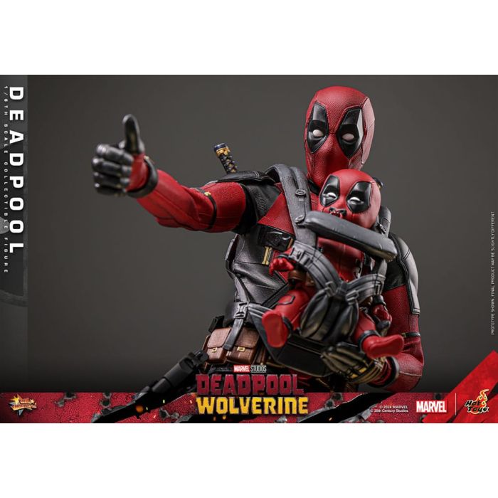 Deadpool 1:6 Scale Figure - Hot Toys - Deadpool & Wolverine