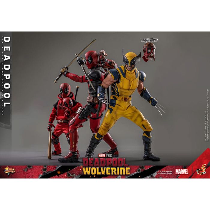 Deadpool 1:6 Scale Figure - Hot Toys - Deadpool & Wolverine