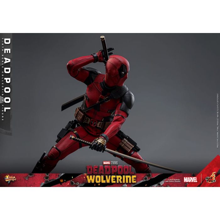 Deadpool 1:6 Scale Figure - Hot Toys - Deadpool & Wolverine
