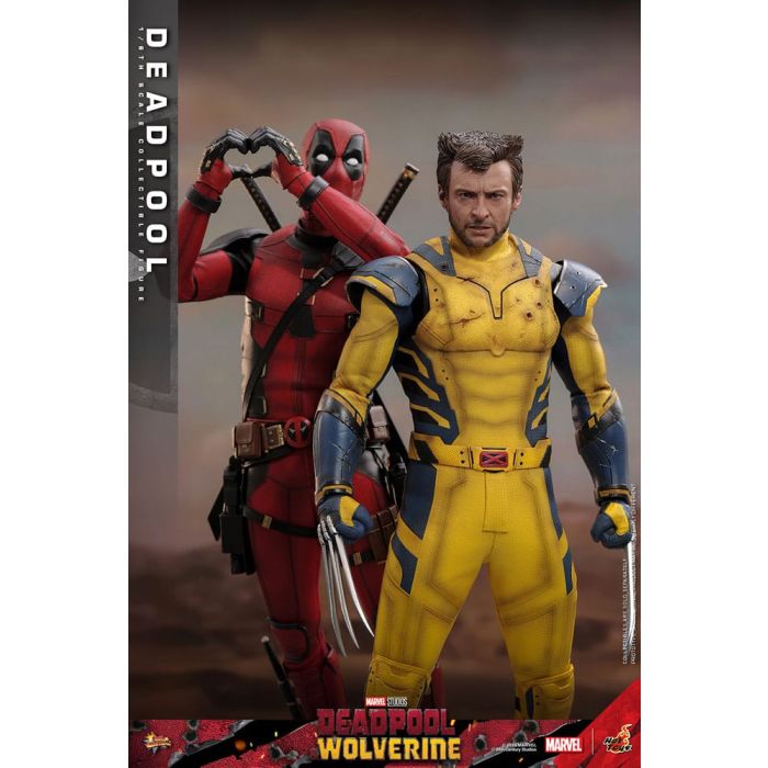 Deadpool 1:6 Scale Figure - Hot Toys - Deadpool & Wolverine