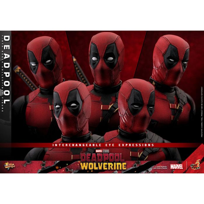 Deadpool 1:6 Scale Figure - Hot Toys - Deadpool & Wolverine