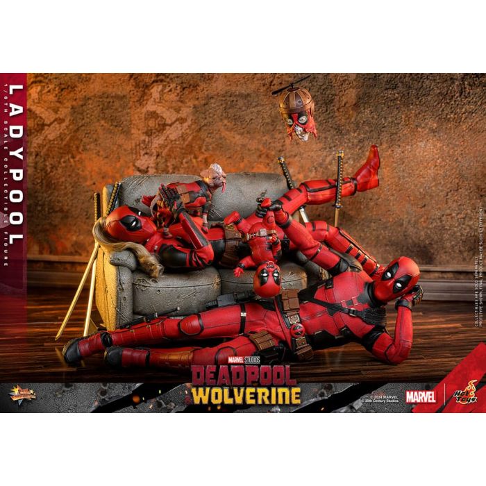 Deadpool & Wolverine Movie Masterpiece Action Figure 1/6 Ladypool 30 cm