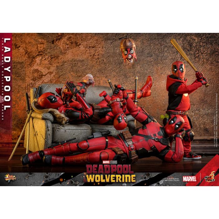 Deadpool & Wolverine Movie Masterpiece Action Figure 1/6 Ladypool 30 cm