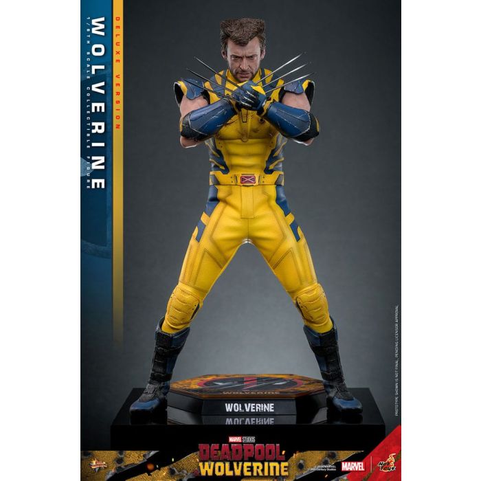 Deadpool & Wolverine Movie Masterpiece Action Figure 1/6 Wolverine (Deluxe Version) 31 cm