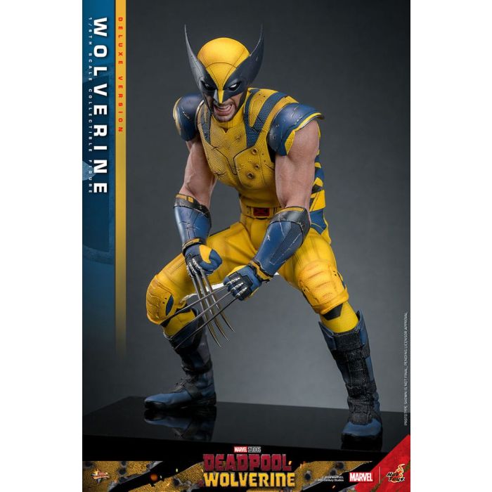 Deadpool & Wolverine Movie Masterpiece Action Figure 1/6 Wolverine (Deluxe Version) 31 cm