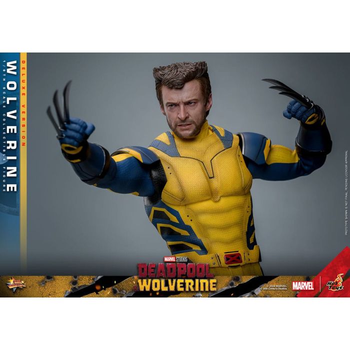 Deadpool & Wolverine Movie Masterpiece Action Figure 1/6 Wolverine (Deluxe Version) 31 cm
