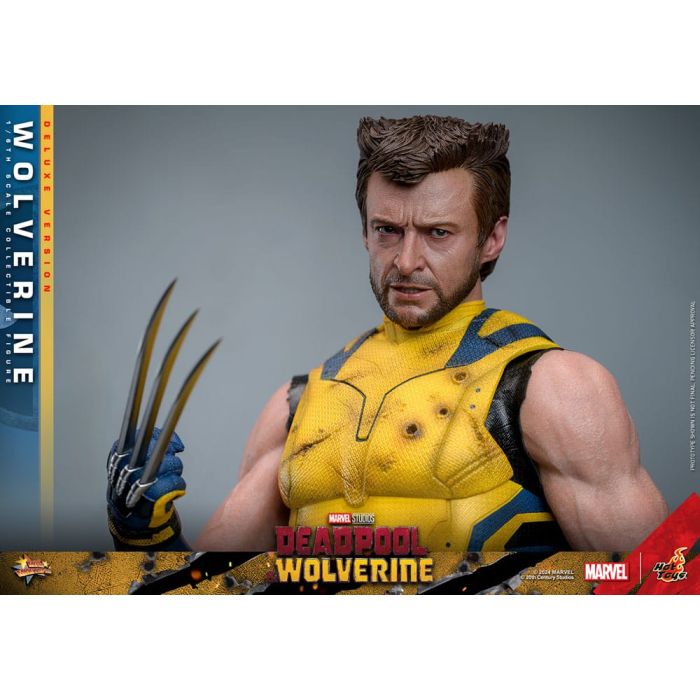 Deadpool & Wolverine Movie Masterpiece Action Figure 1/6 Wolverine (Deluxe Version) 31 cm