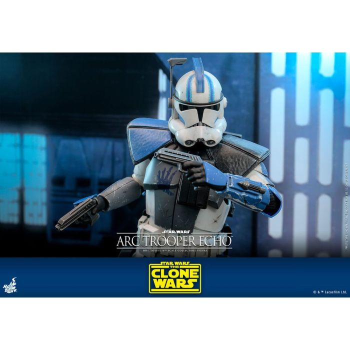 Star Wars: The Clone Wars Action Figure 1/6 Arc Trooper Echo 30 cm