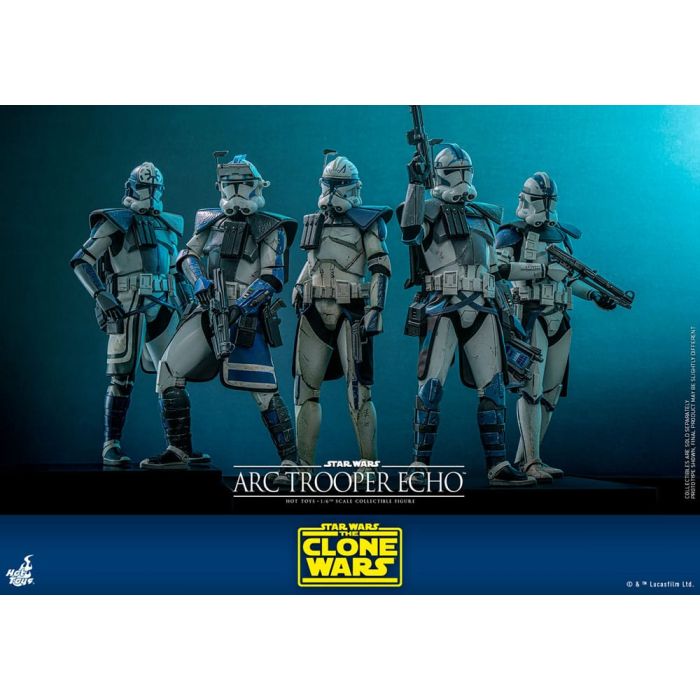 Star Wars: The Clone Wars Action Figure 1/6 Arc Trooper Echo 30 cm