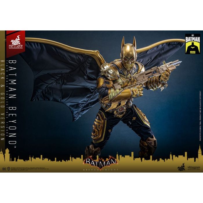 Batman: Arkham Knight Videogame Masterpiece Action Figure 1/6 Batman Beyond (Black & Gold Version) 32 cm
