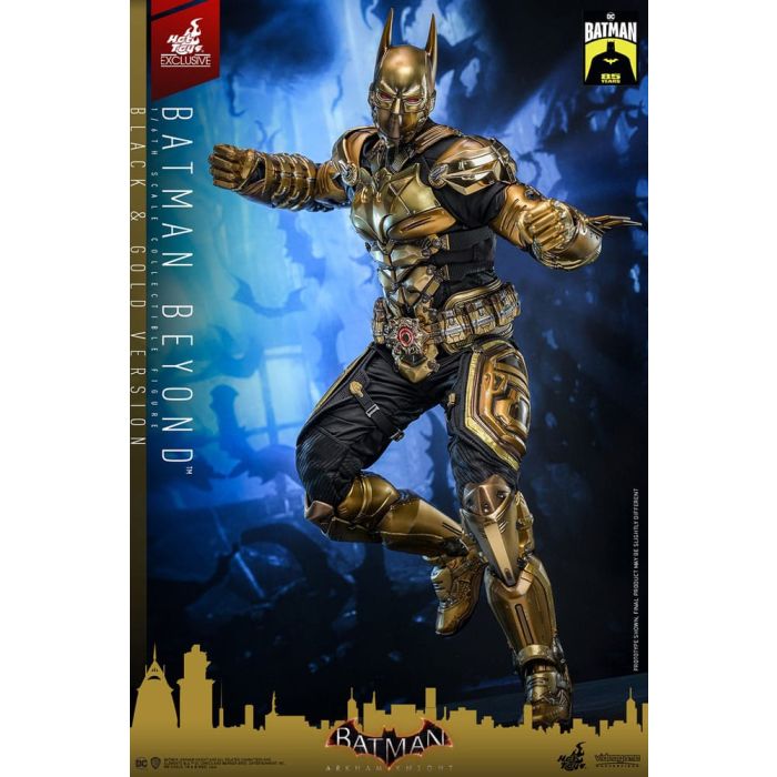 Batman: Arkham Knight Videogame Masterpiece Action Figure 1/6 Batman Beyond (Black & Gold Version) 32 cm