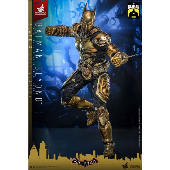 Batman: Arkham Knight Videogame Masterpiece Action Figure 1/6 Batman Beyond (Black & Gold Version) 32 cm