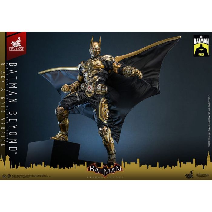 Batman: Arkham Knight Videogame Masterpiece Action Figure 1/6 Batman Beyond (Black & Gold Version) 32 cm