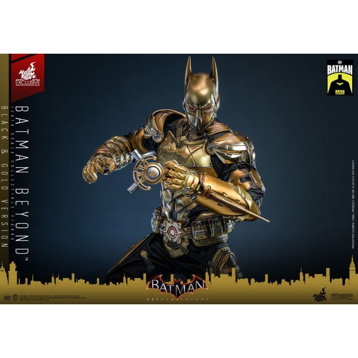 Batman: Arkham Knight Videogame Masterpiece Action Figure 1/6 Batman Beyond (Black & Gold Version) 32 cm