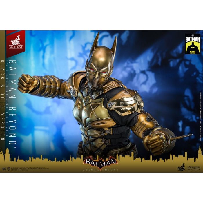 Batman: Arkham Knight Videogame Masterpiece Action Figure 1/6 Batman Beyond (Black & Gold Version) 32 cm