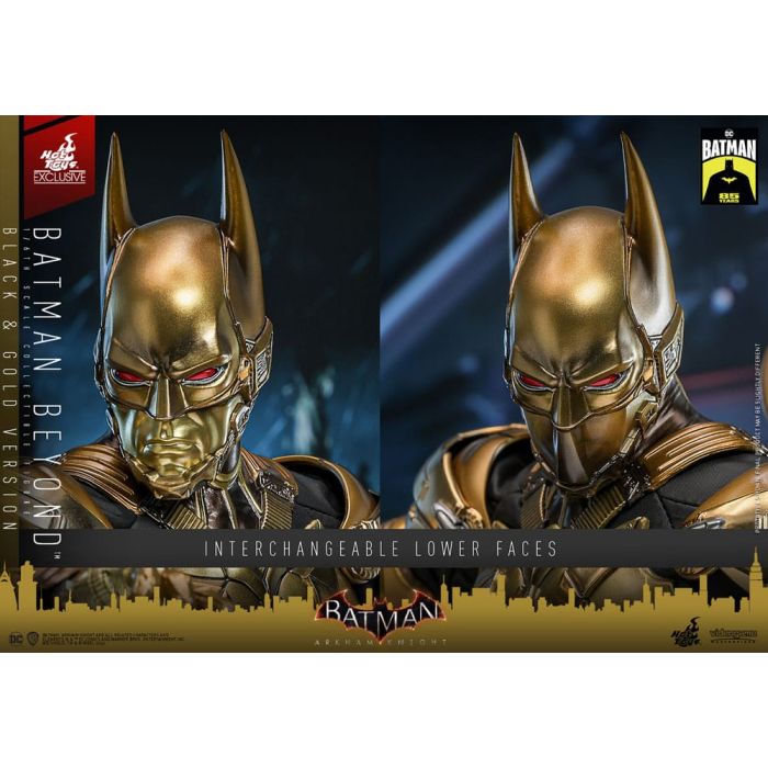 Batman: Arkham Knight Videogame Masterpiece Action Figure 1/6 Batman Beyond (Black & Gold Version) 32 cm