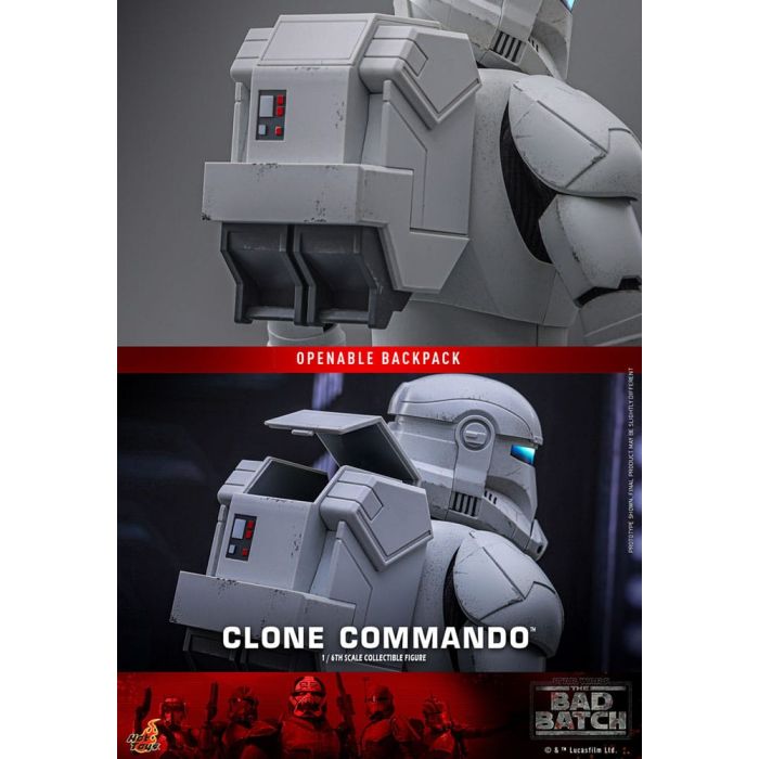Star Wars: The Bad Batch Action Figure 1/6 Clone Commando 30 cm