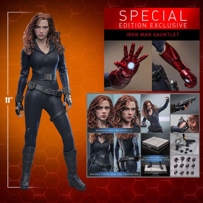 Black Widow (Special Edition) Artisan Edition - Iron Man 2 - Hot Toys Exclusive 28 cm